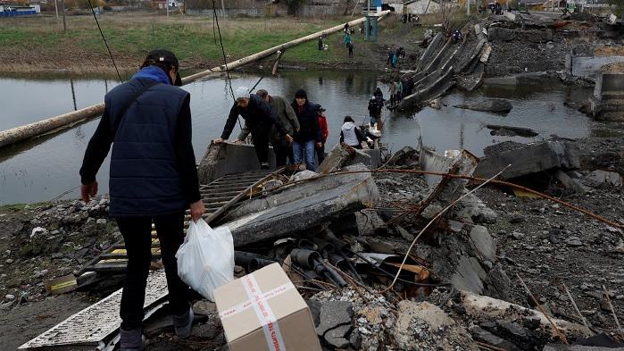 俄羅斯再發動新一輪對烏克蘭的空襲。(路透社)