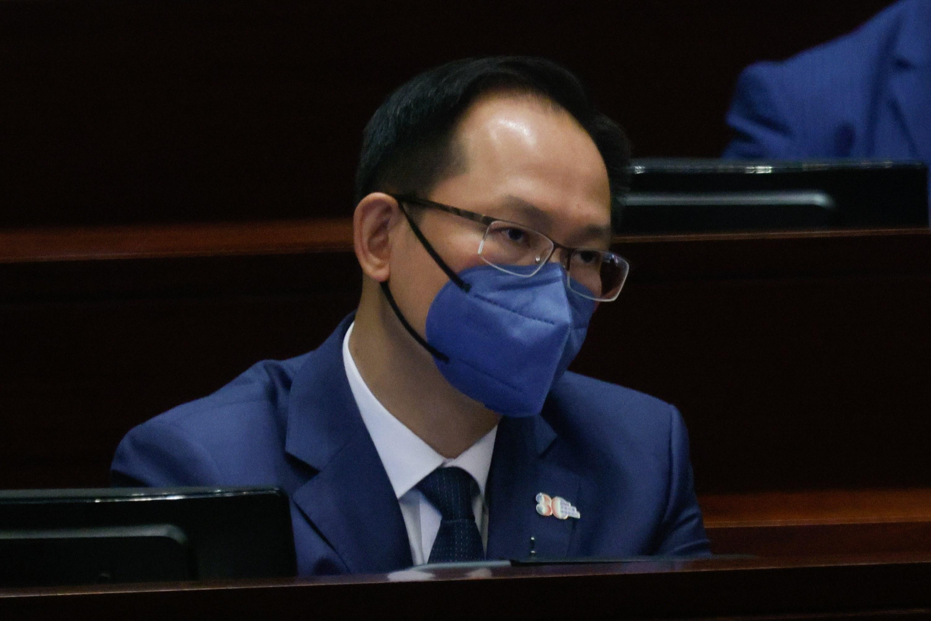 立會 議員出席施政報告大會 陳學鋒