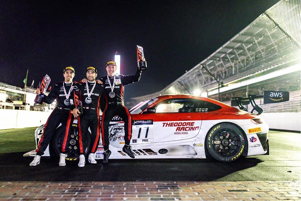 港基地車隊Craft-Bamboo贏美國8小時耐力賽冠軍。(Craft-Bamboo facebook圖片)