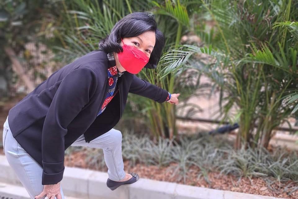 葉劉淑儀表示，菁田邨的草叢容易被老鼠匿藏，大大增加捕鼠難度。(葉劉淑儀FB)