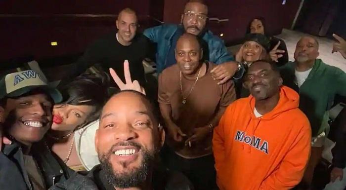 韋史密夫新片私人放映 Rhianna俾面撐場