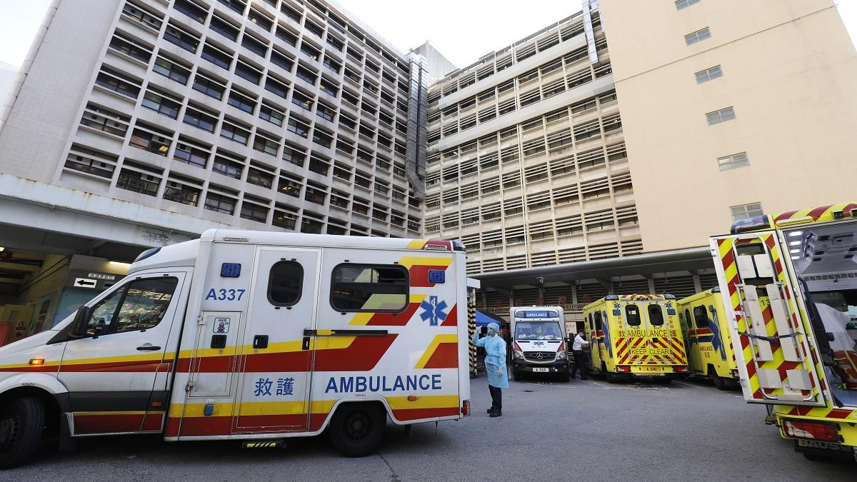 一名約兩歲半的男童確診後情況危殆。(資料圖片／林俊源攝)