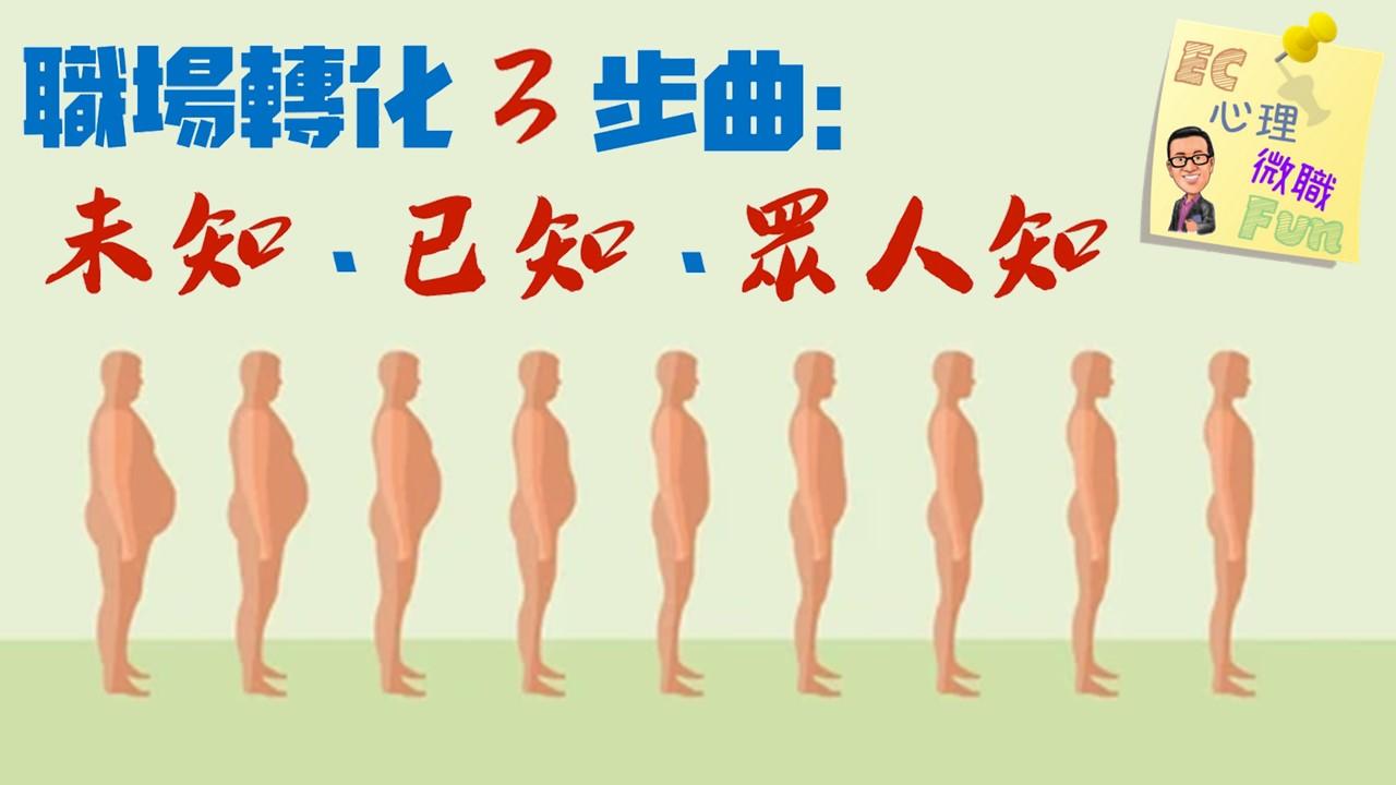 職場轉化3步曲：未知、已知、眾人知