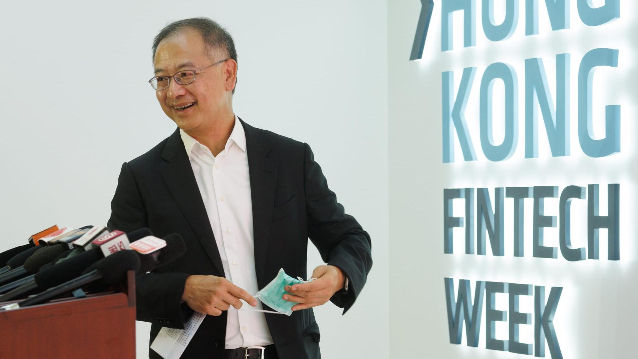 金融科技周｜金管局余偉文推新措施拓金融科技 研綠色債券代幣化