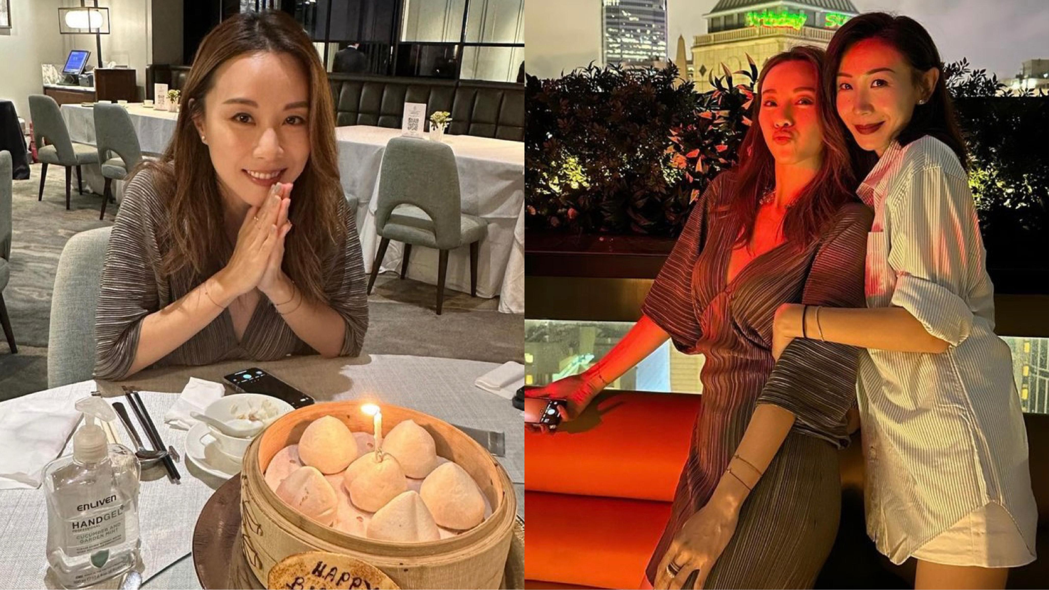 鄧麗欣迎39歲生日 凸腩粗脾慘被網民叫「大媽」