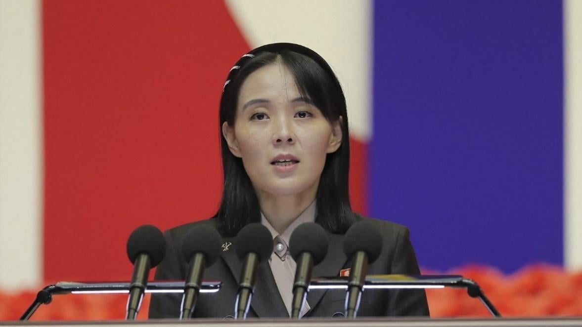 金與正：美韓愈對朝打壓，北韓憤怒將愈大。(資料圖片)