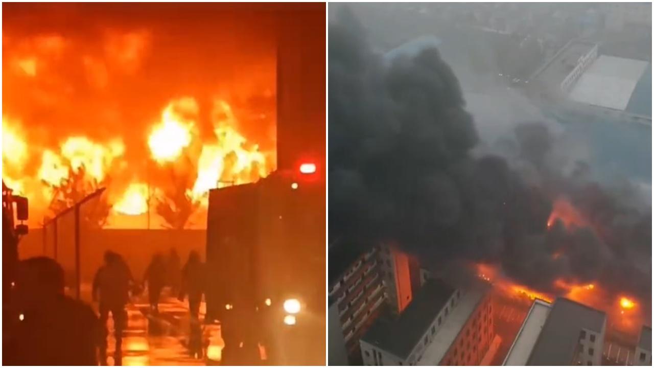 河南工廠大火釀36死2傷2失聯。(微博)