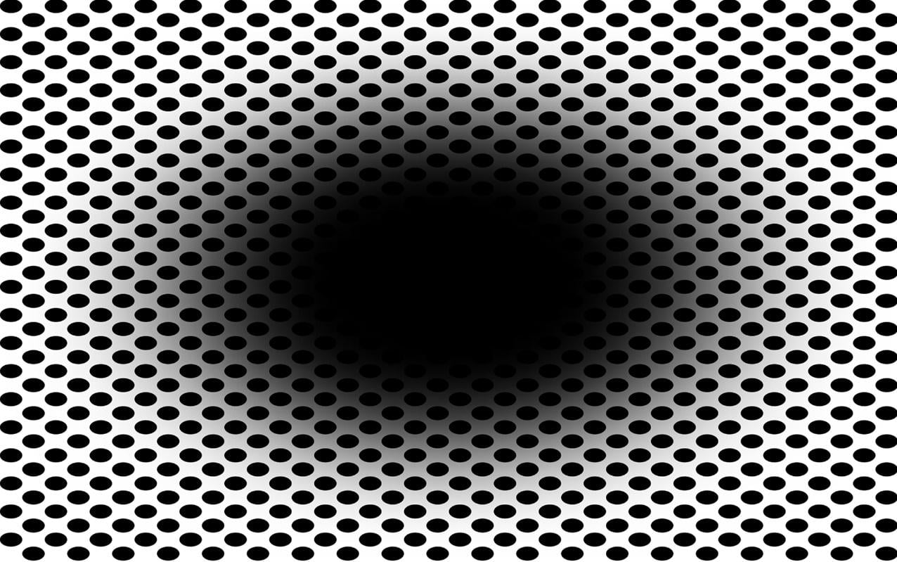 86%人睇到黑洞在擴大，心理學家：圖片騙過大腦。(網上圖片)