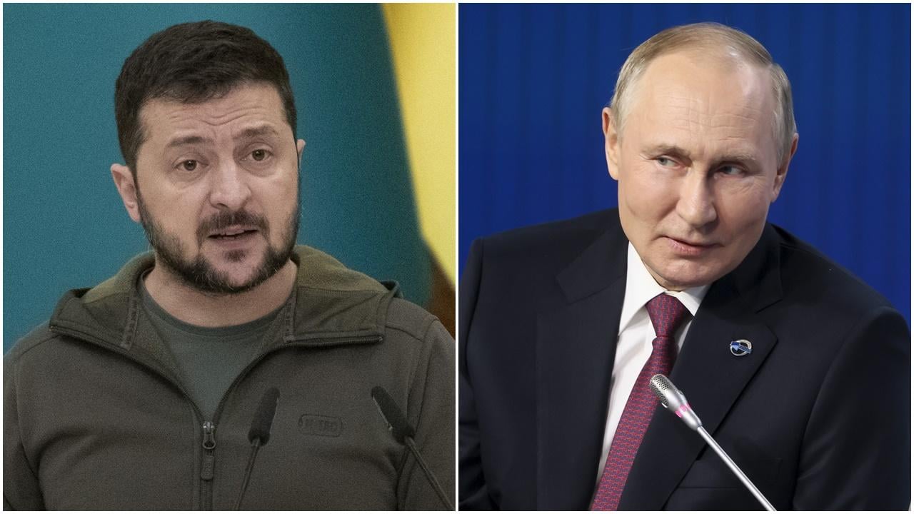 獲邀G20峰會，澤連斯基：普京出席我就缺席。(資料圖片)
