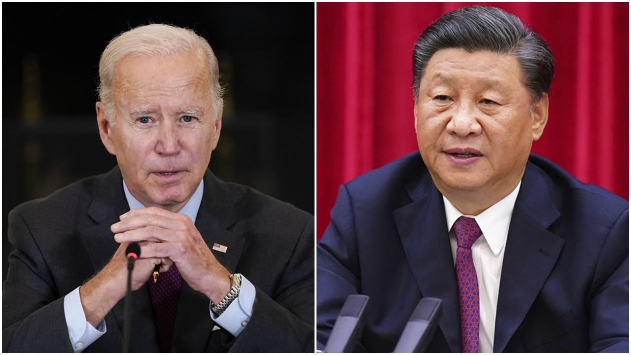 拜登：冀與習近平討論台灣等問題，冀劃出各自紅線。(資料圖片)