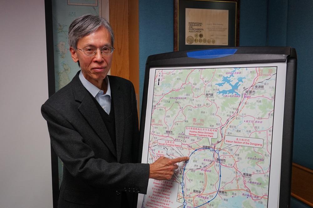 陳漢輝指，深水埗配水庫屋頂種有植被，若當中的泥土有鼻疽菌的話，細菌可能經通風口進入配水庫。(資料圖片)