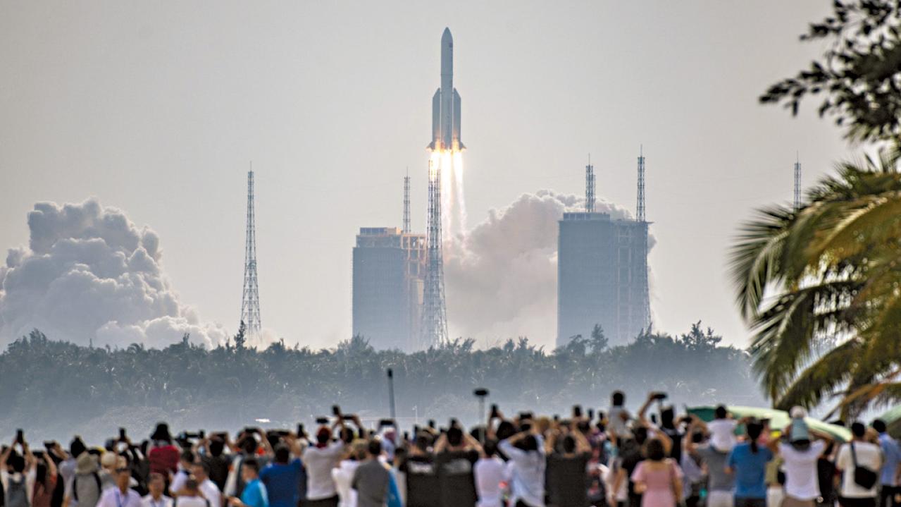 將建成中國太空站T字結構 夢天實驗艙順利升空