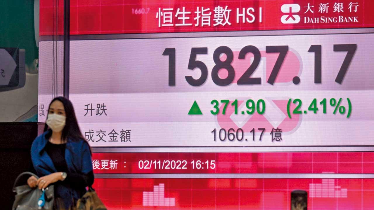 恒指兩日彈1140點 升越10天線阻力