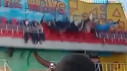 機動遊戲意外｜工作人員忘鎖安全欄 泰「洗衣機」遊戲整列乘客慘摔 盆骨骨折兼斷手(有片)