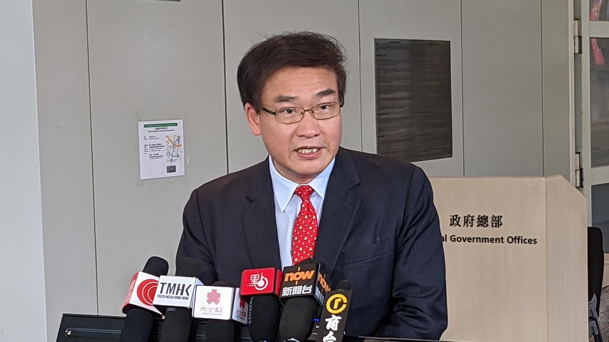 林順潮快速測試結果呈陽性，現正居家隔離。(資料圖片／羅庸軒攝)