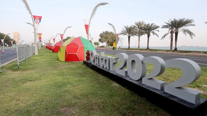 英國將派出警察到卡塔爾充當球迷與當地警方之間的緩衝。(路透社)