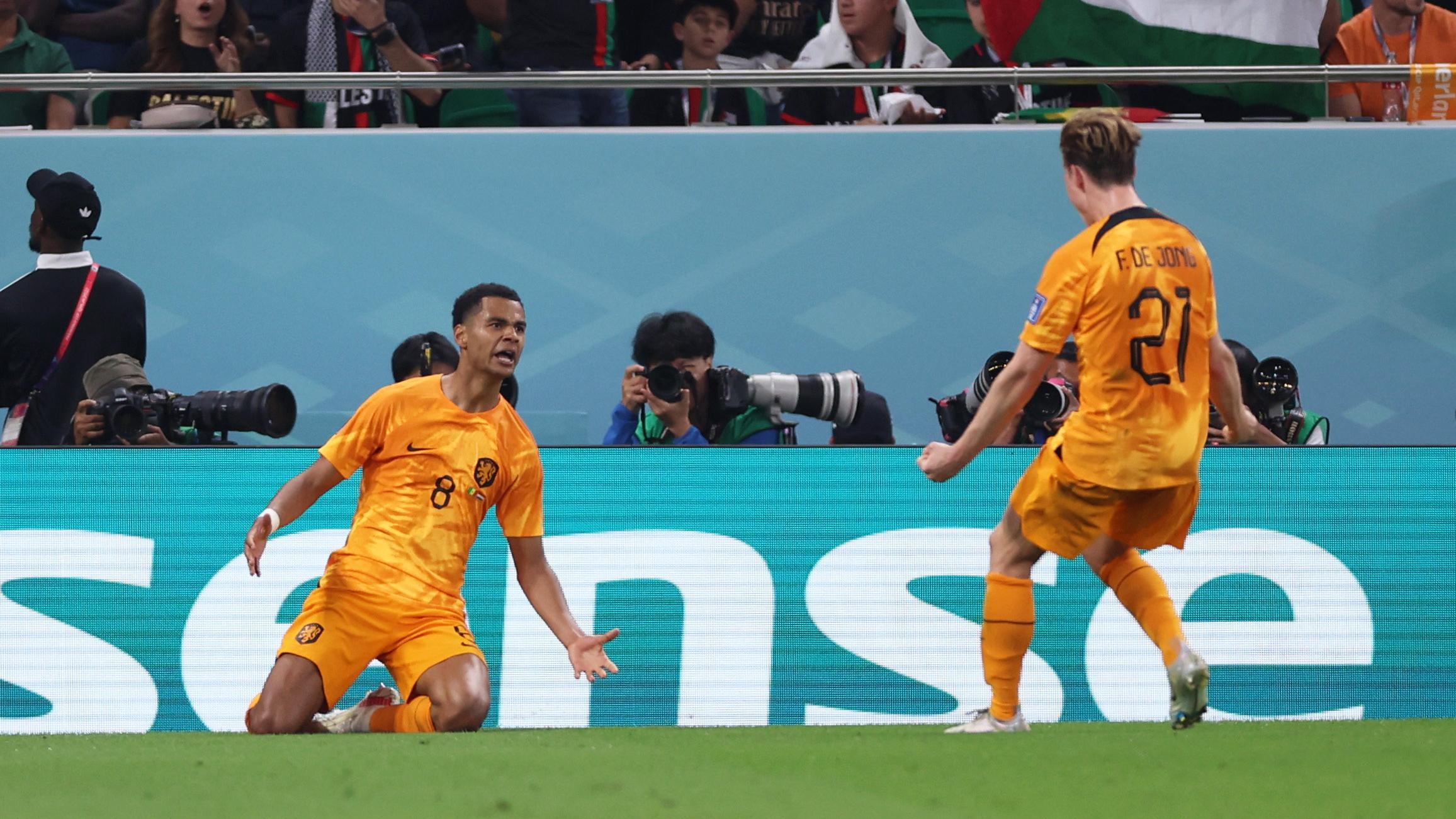 世界盃2022︱荷蘭悶戰小勝塞內加爾 「新人王」加普表現光茫四射