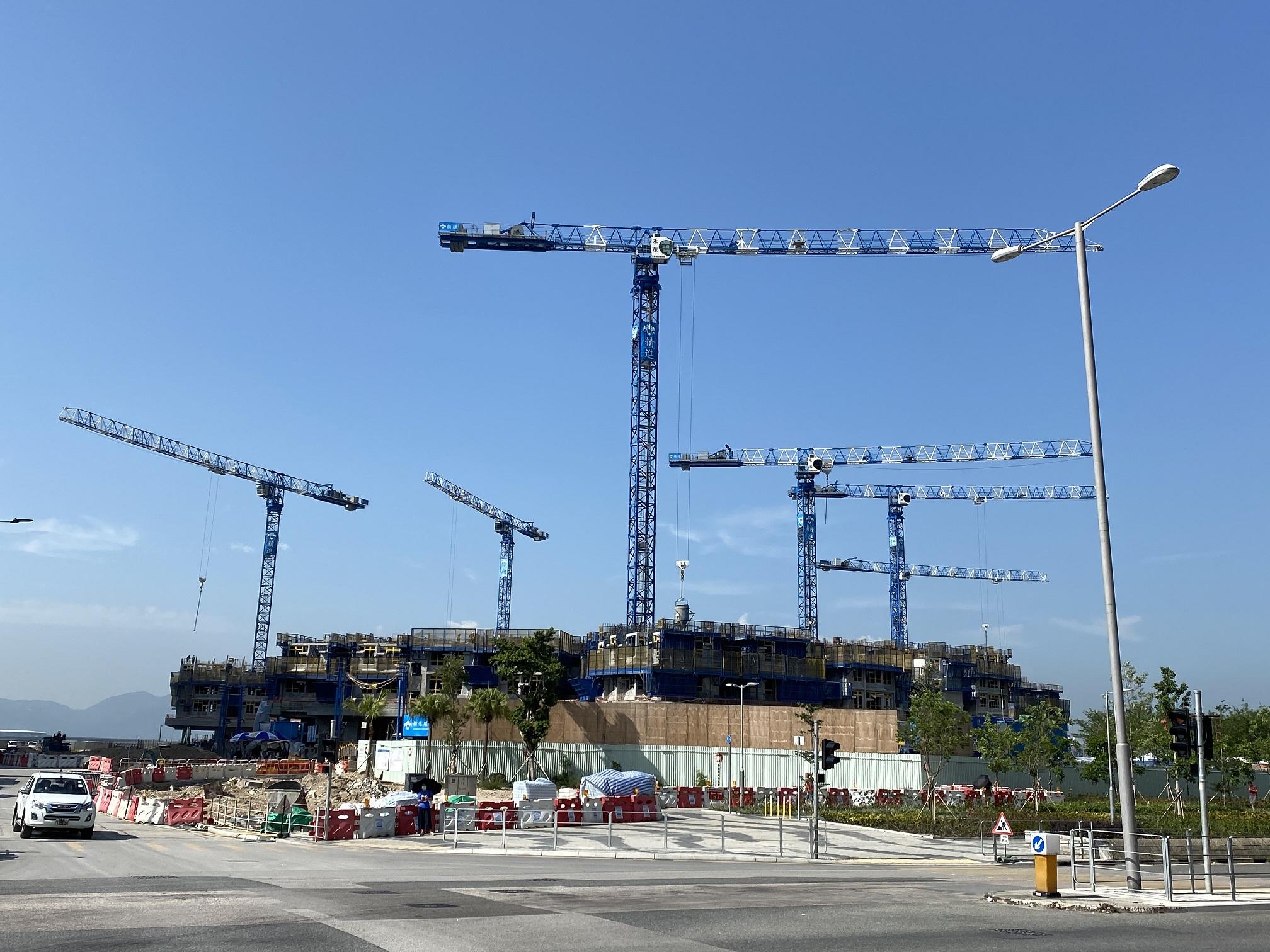 需求降 動工步伐放緩