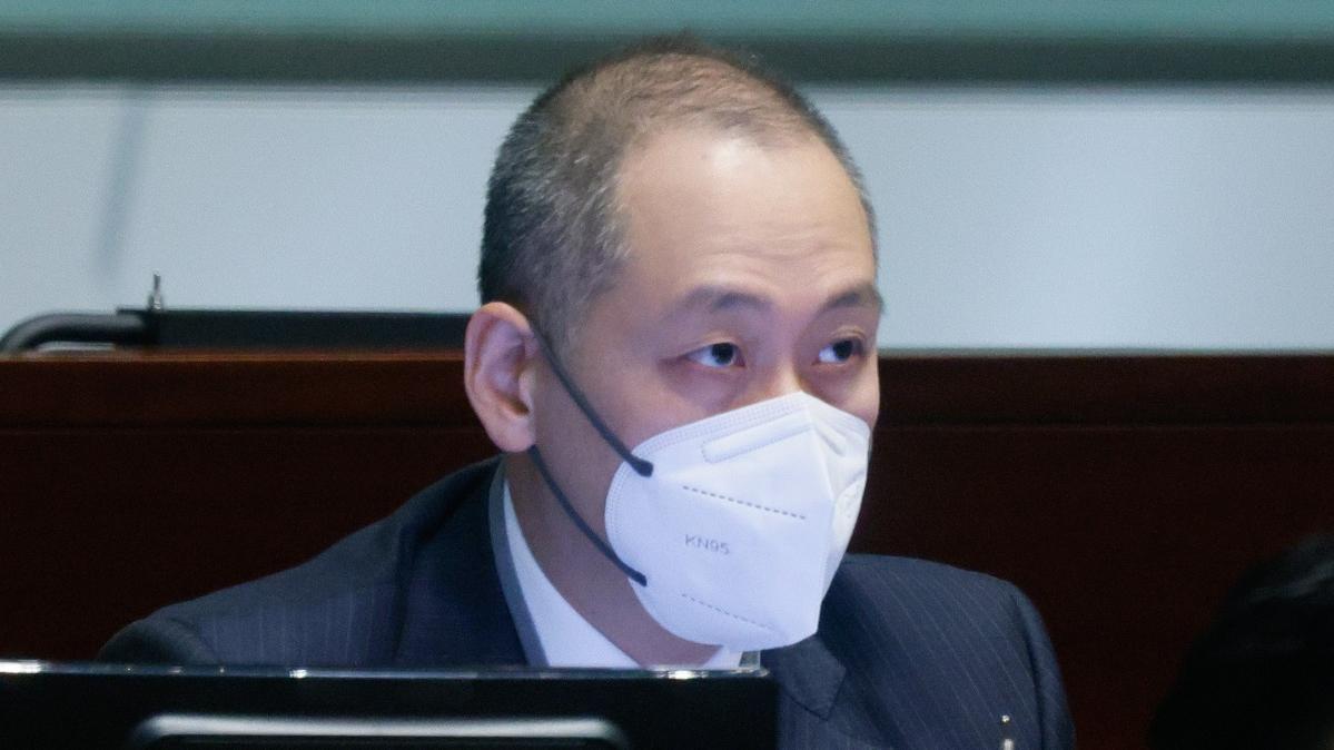 立法會金融服務界議員李惟宏確診新型肺炎。(資料圖片／蘇文傑攝)