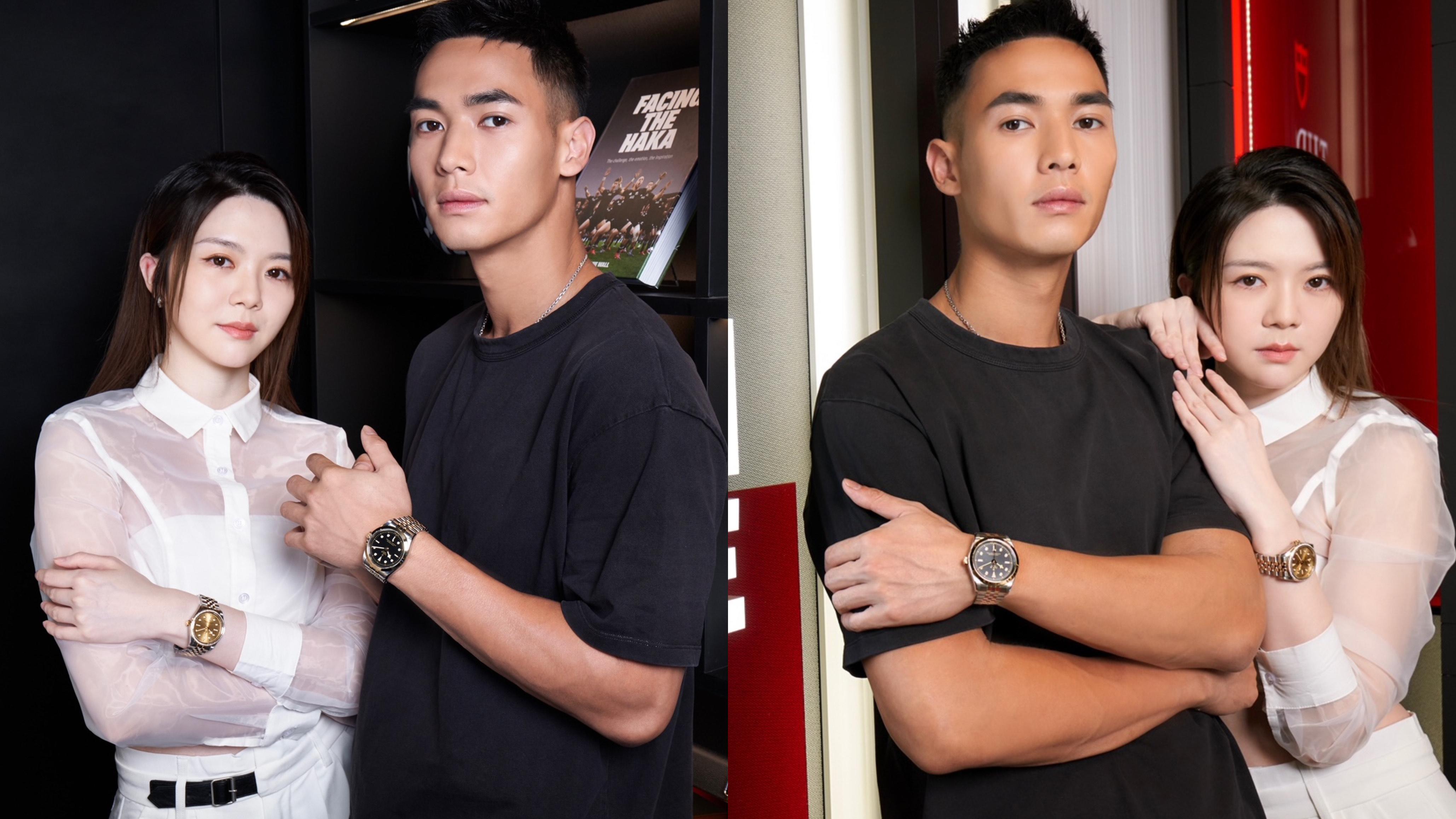 曾樂彤嘲楊天宇膚色夠陽光 挨住合照有美白功效