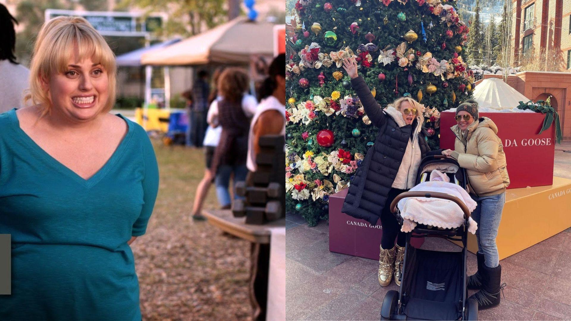 Fat Amy出櫃當媽 莉寶韋遜一家三口過聖誕