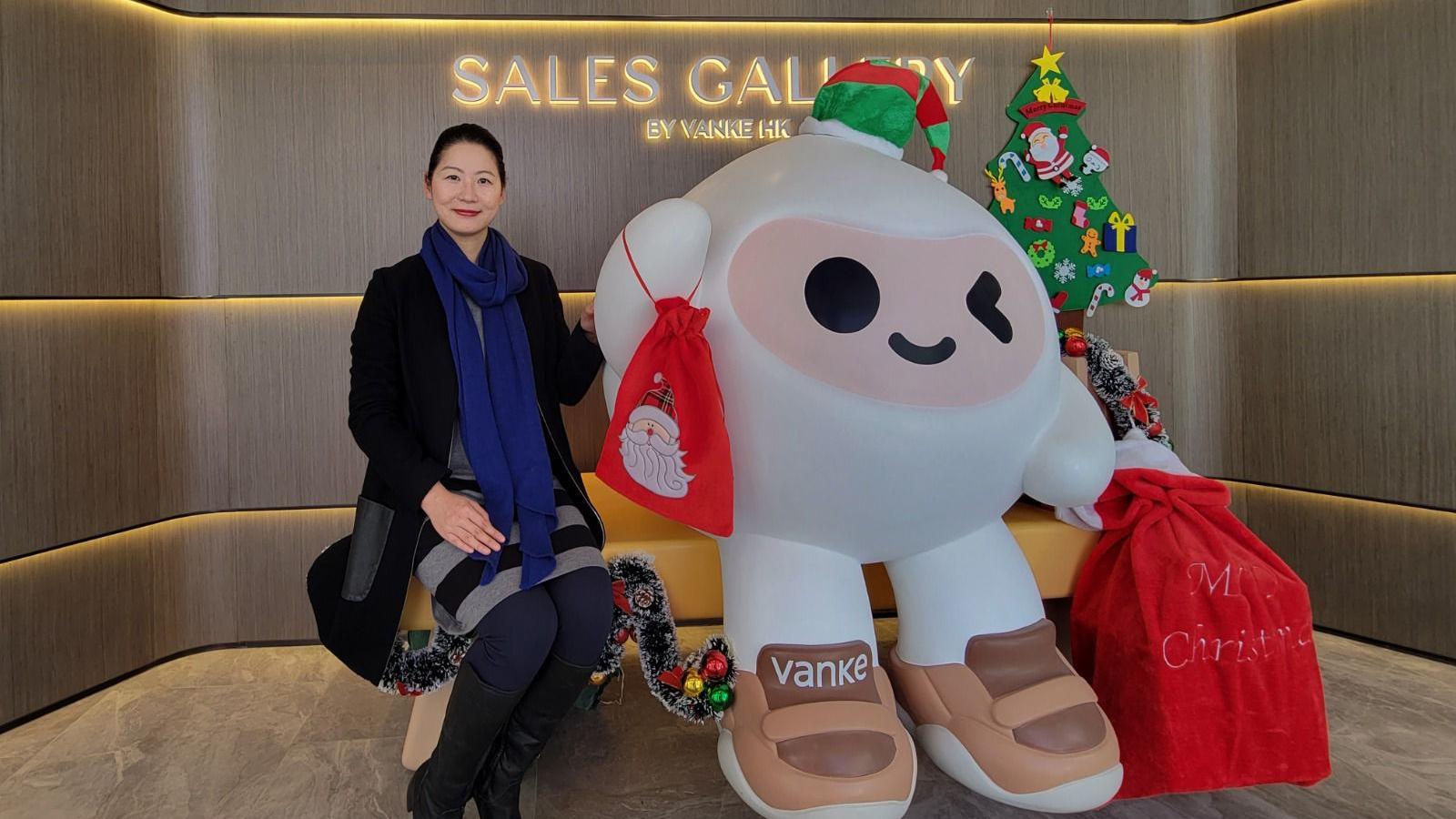 長沙灣新盤｜萬科吉祥物「樂豆」登陸連方I展銷廳 將舉行多項聖誕活動