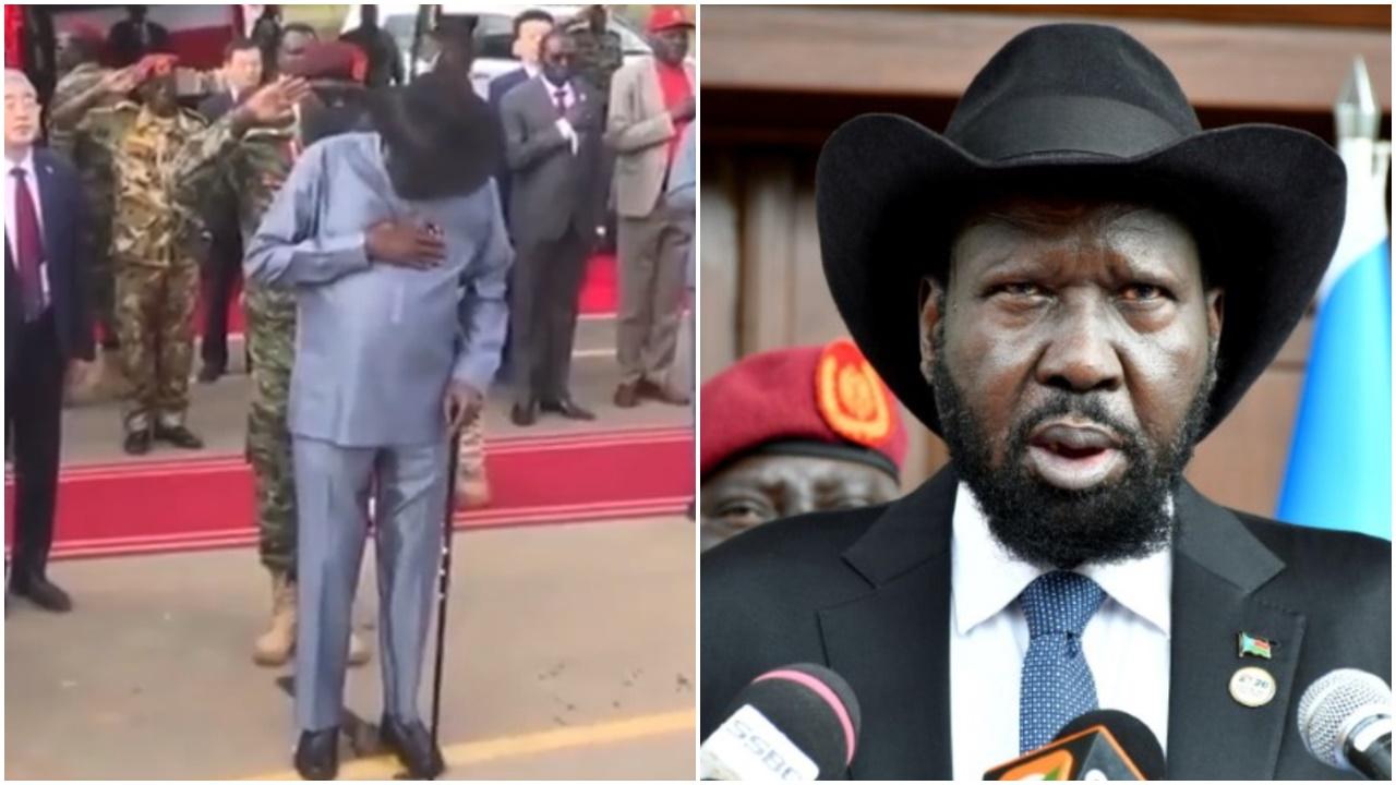 南蘇丹總統失禁直播全國，攝影記者傳自殺暴斃。(Twitter)