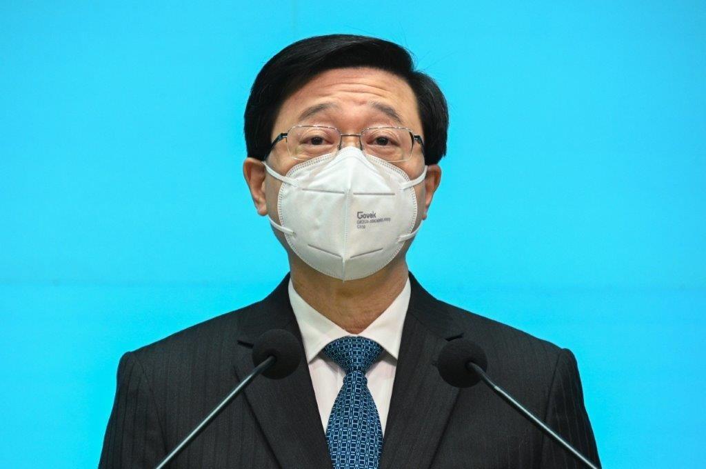 李家超：中央同意逐步有序全面通關，冀1月中前落實。(資料圖片)