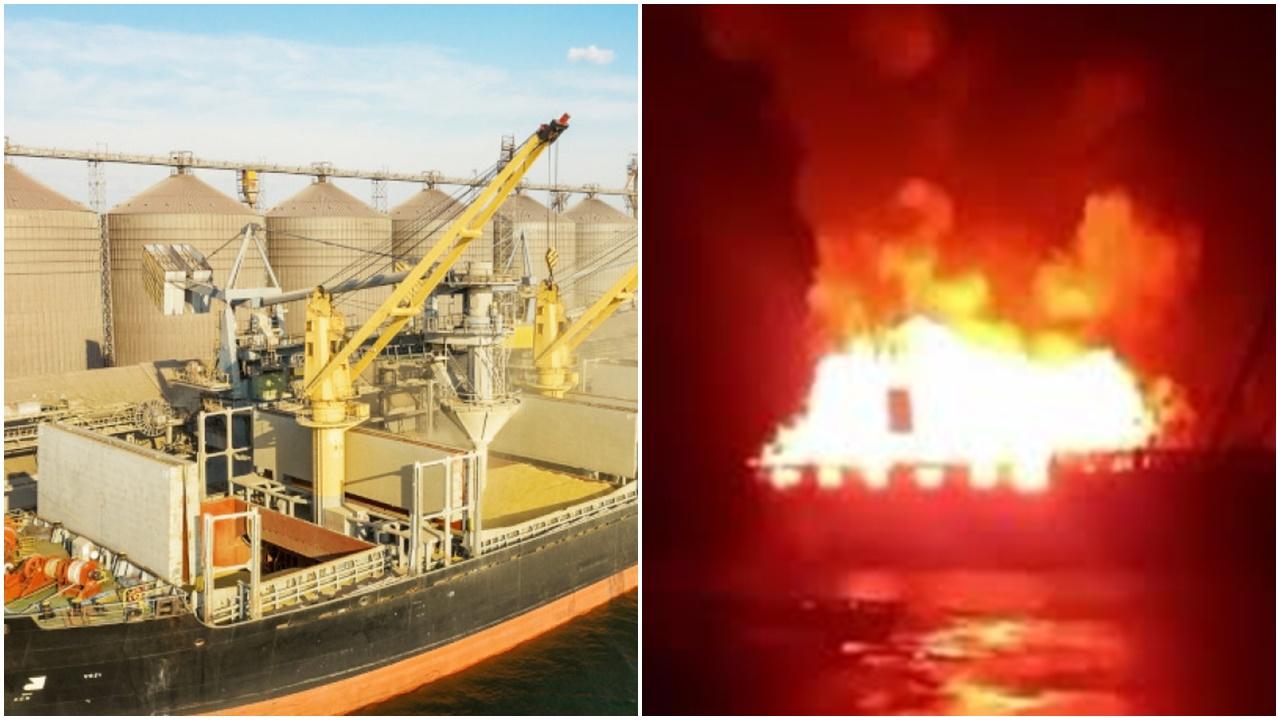 烏克蘭敖德薩被襲停電礙穀物出口，梅德韋傑夫暗示增產核武。(Twitter)