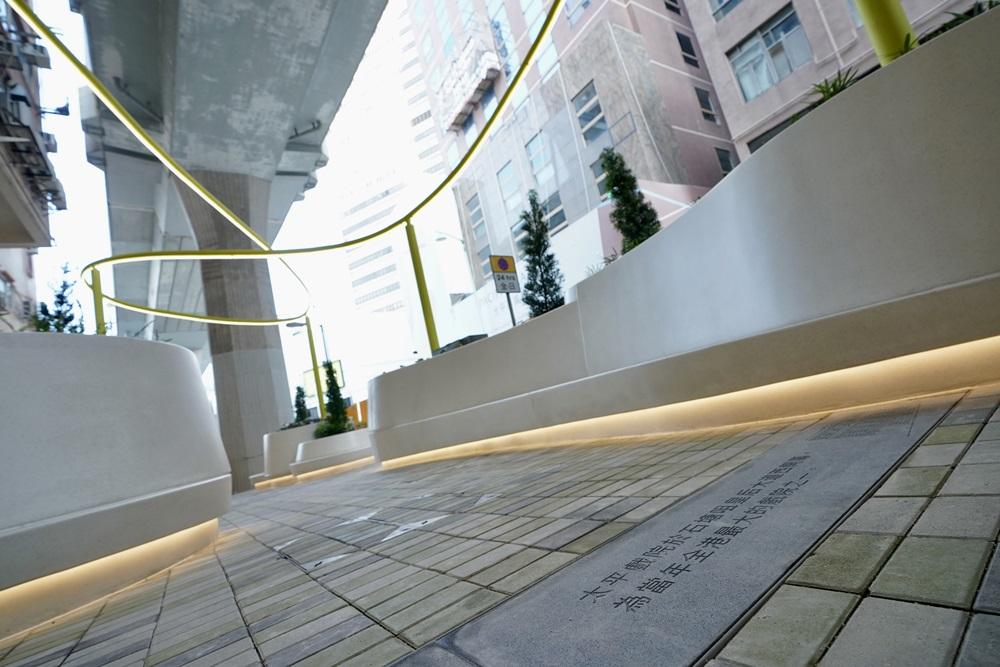 山道天橋休憩處翻新後重新開放