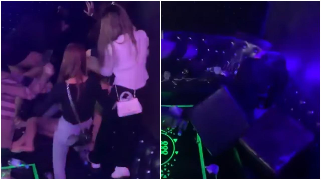 熱褲女尖沙咀酒吧遭圍毆案，警方拘捕2名男女。(網片截圖)