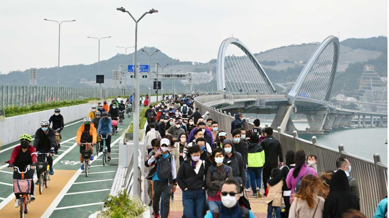 新基建落成 象徵繁榮穩定