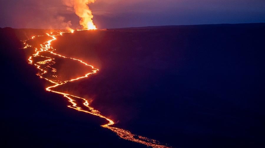 夏威夷火山爆發