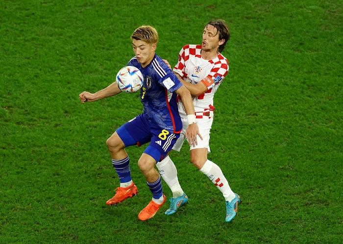 堂安律認為沒有改變歷史，擊敗強隊也是沒意義。(路透社)