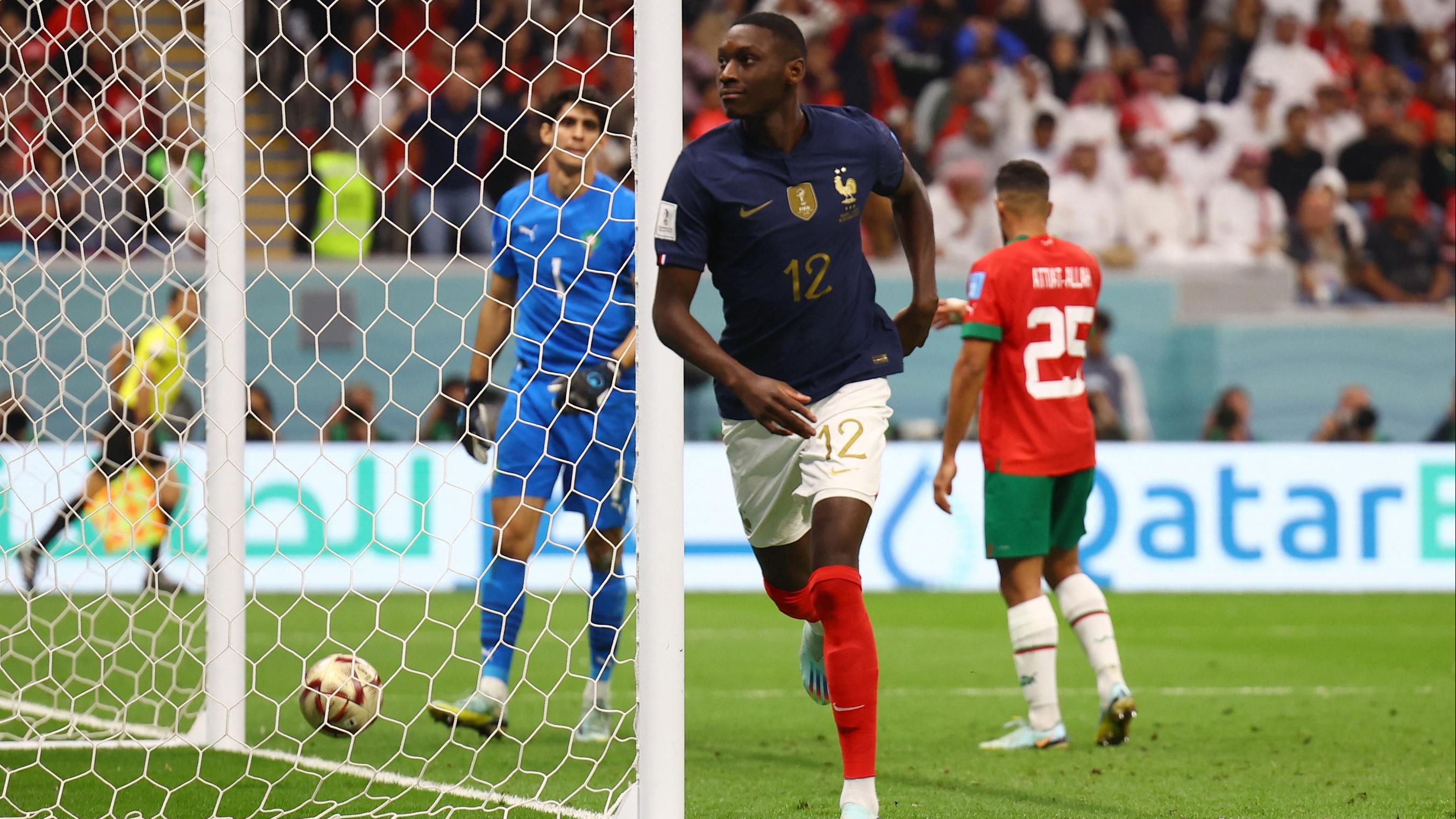 世界盃2022｜靴南迪斯 梅安尼各建一功 法國勝摩洛哥連續2屆殺入決賽
