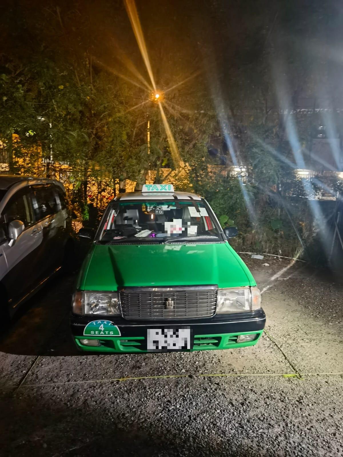 綠的沙頭角公路高速撞死牛不顧而去  59歲司機凌晨被捕 (有片)