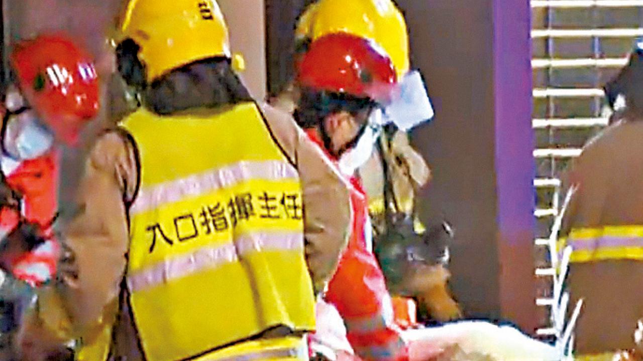 灣仔金樂大廈奪命火 父子中刀燒傷斃命