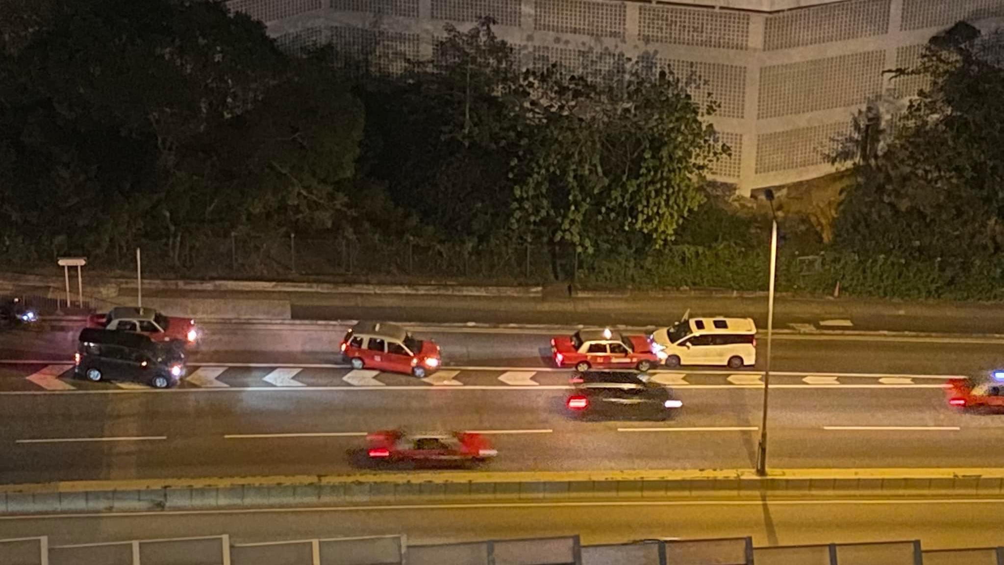 一名男子昨晚在藍田酒後駕駛，逆線撞到的士。(網上圖片)