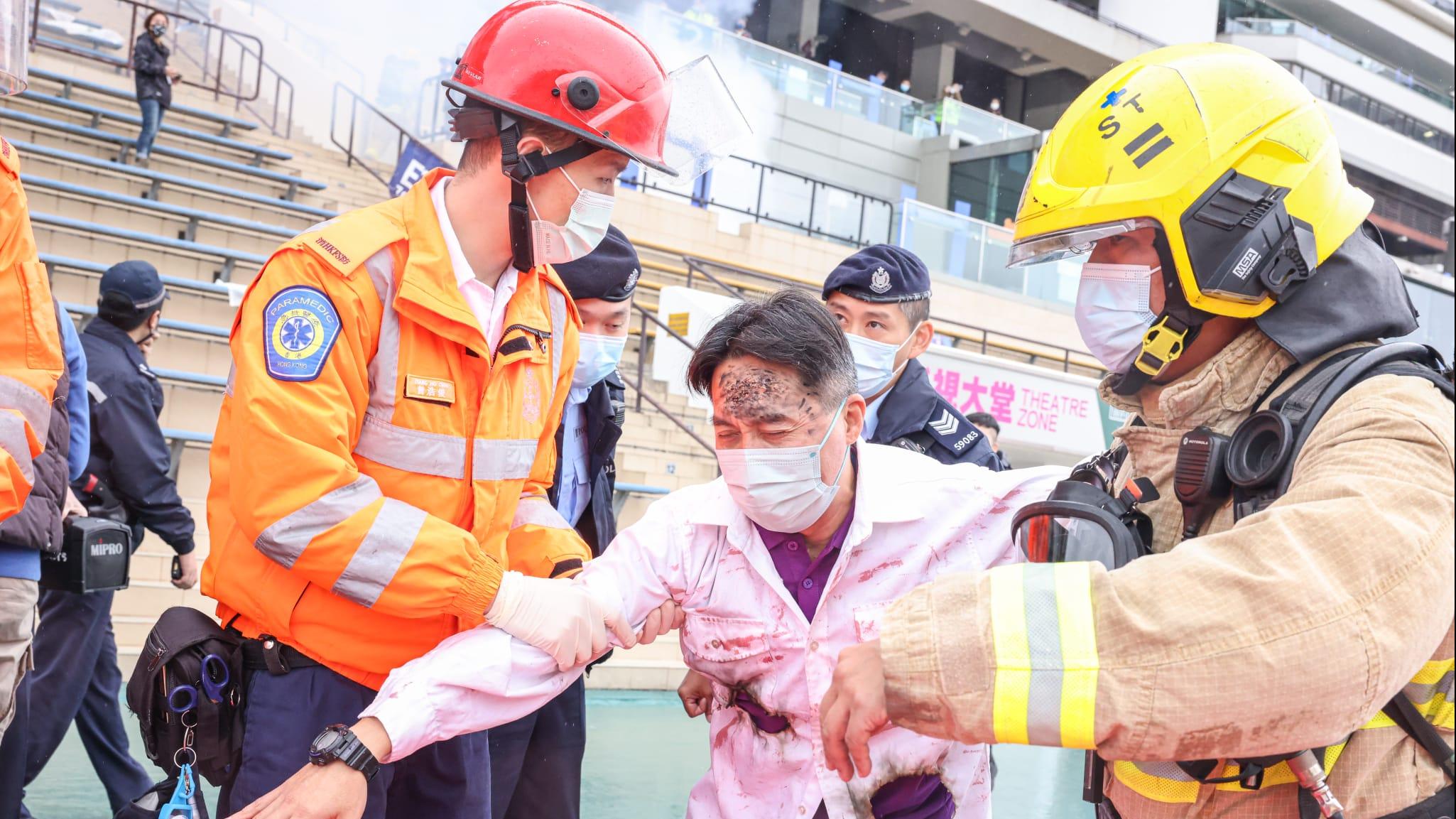 沙田馬場, 重大事故, 演習, 火警