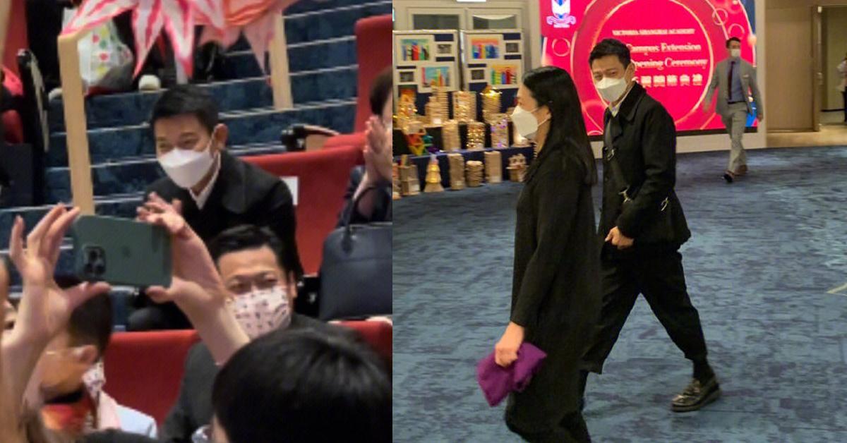 劉德華囡囡上台表演 低調入場欣賞劉向蕙演出 