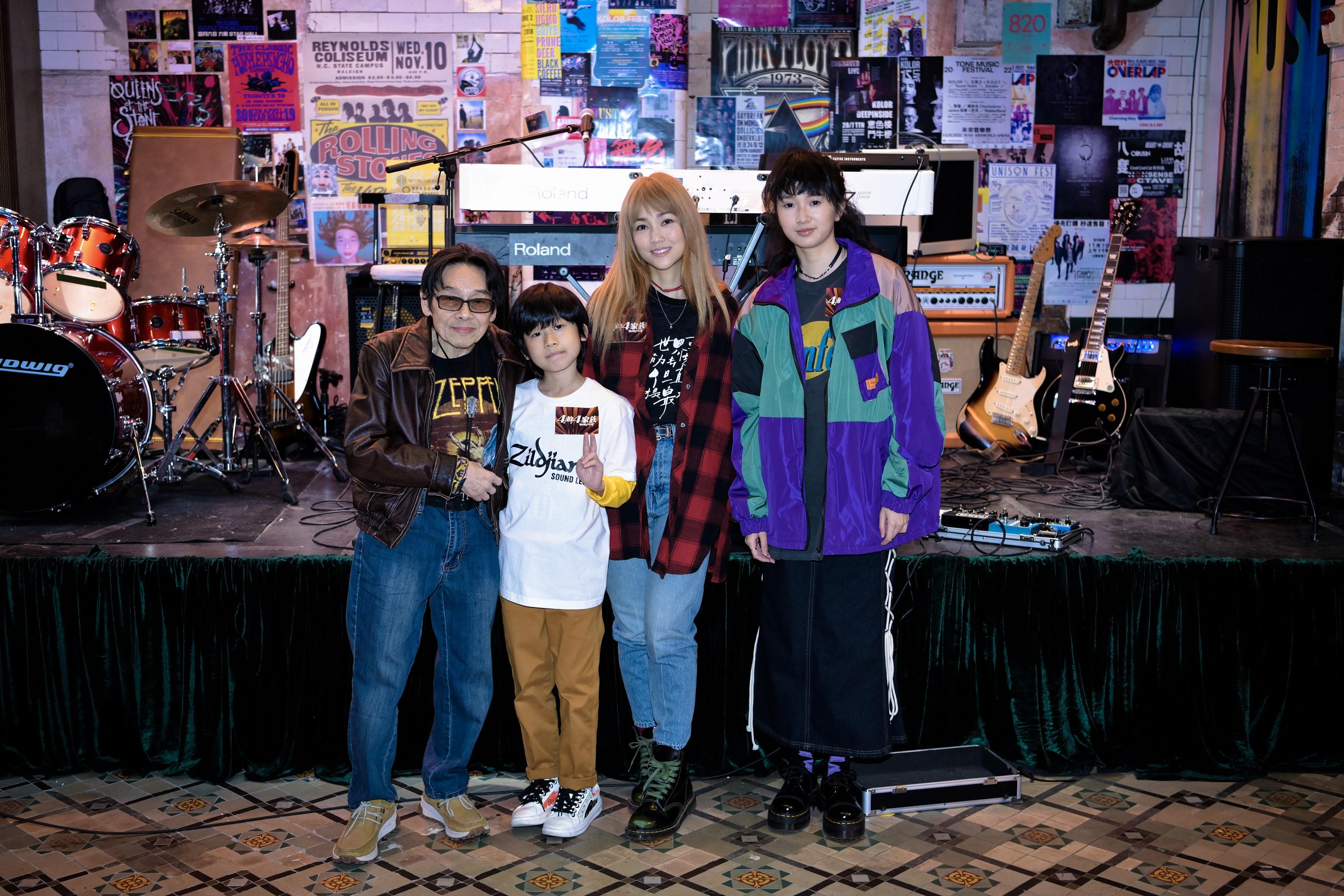 4拍4家族｜謝安琪Rock妹造型亮相 為角色搞到雙手粗糙被囡囡投訴