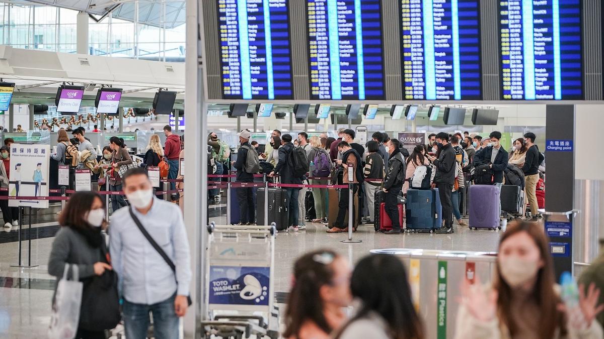 近年不少人移民離開香港或到外地發展。(資料圖片／李睿哲攝)