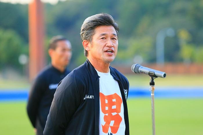 55歲三浦知良出發葡萄牙。(鈴鹿得分者圖片)