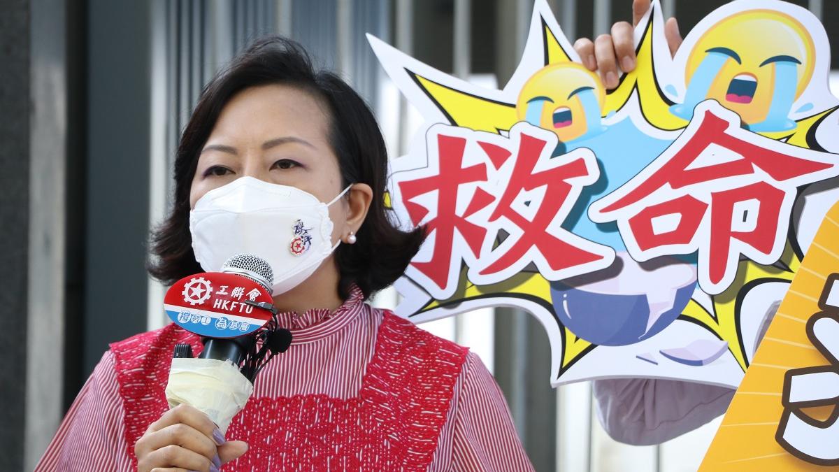 麥美娟新聞秘書確診新型肺炎，麥美娟快速測試呈陰性。(資料圖片／林俊源攝)