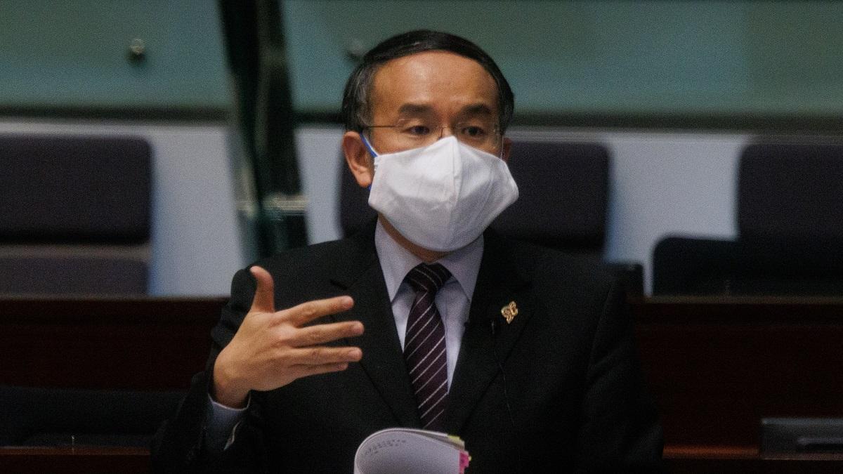 許正宇現時快速測試結果呈陰性。(資料圖片／蘇文傑攝)