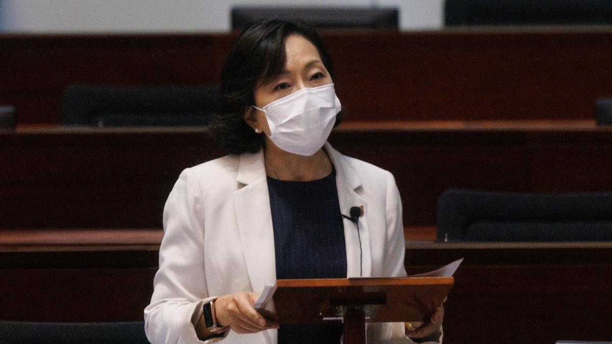 麥美娟被列為密切接觸者，正按指引接受家居檢疫。(資料圖片／蘇文傑攝)