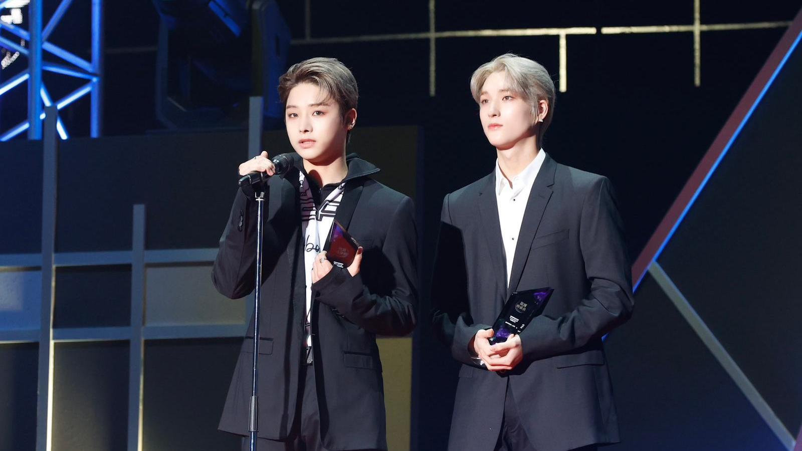 OCJ新男團未出道已揚威頒獎禮 公開隊名XODIAC明年殺入樂壇