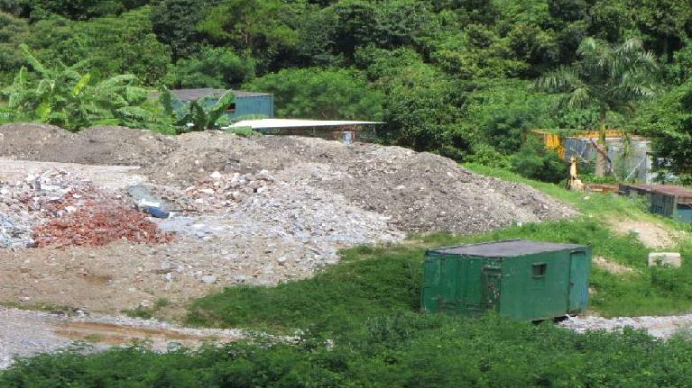 非法棄置, 建築廢料, 環保署