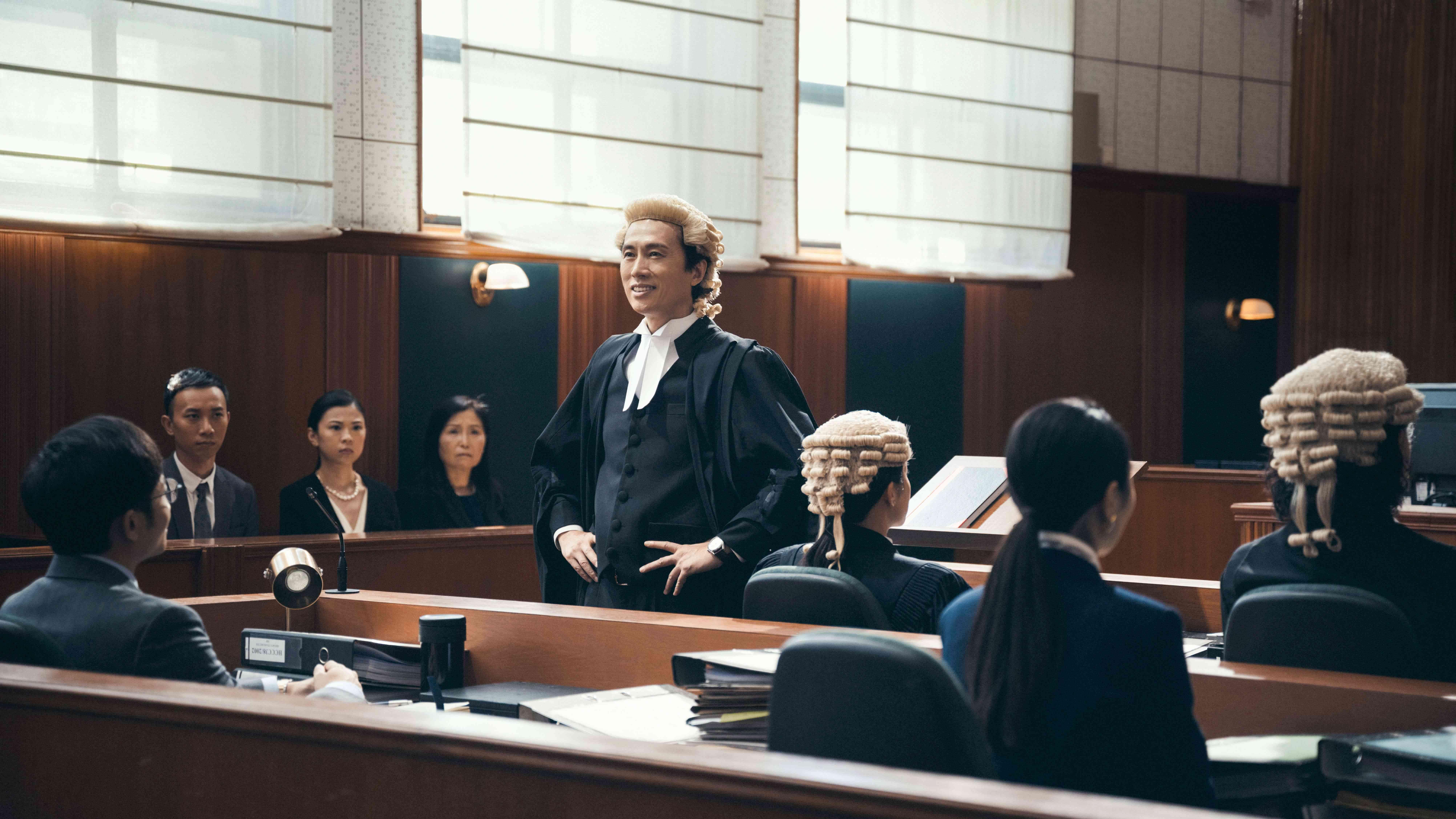 黃子華主演的《毒舌大狀》在北九龍裁判法院取景。