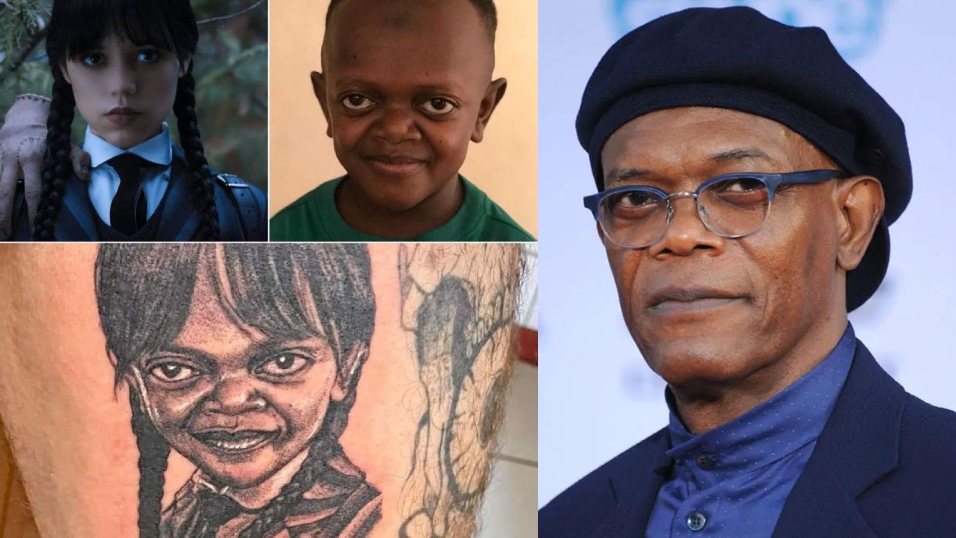 粉絲公開「Wednesday」紋身 Jenna驚變「神盾局局長」森姆積遜